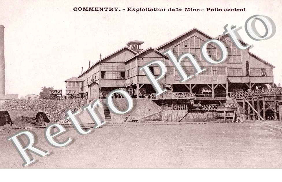 Exploitation de la Mine, puits central