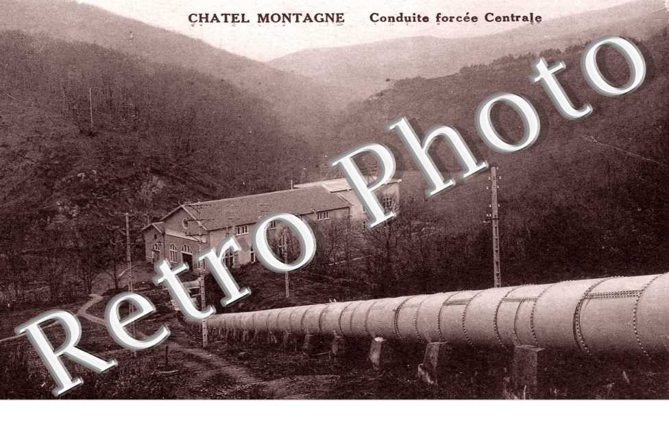 Conduite forcee Centrale