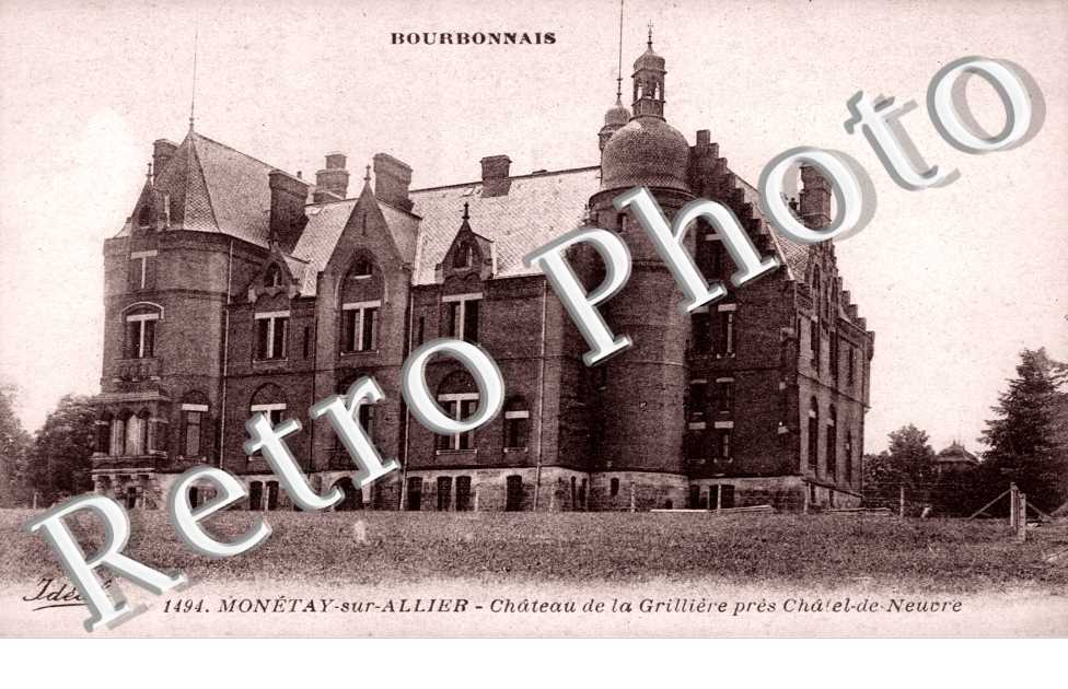 Monetay sur Allier, Chateau de la Grilliere