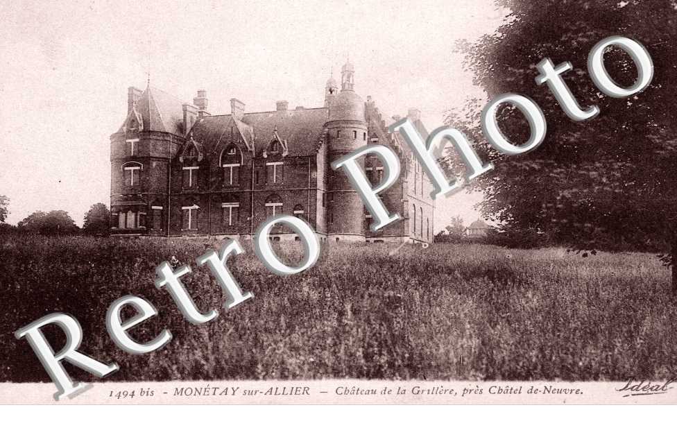 Monetay sur Allier, Chateau de la Grillere