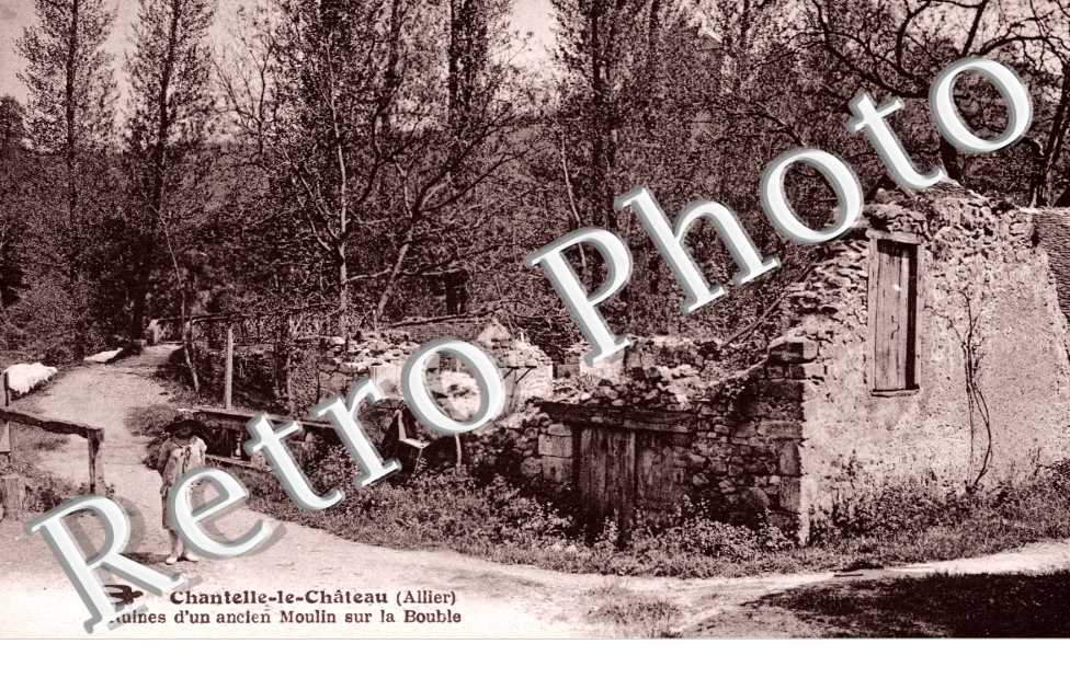 Ancien moulin sur la Bouble
