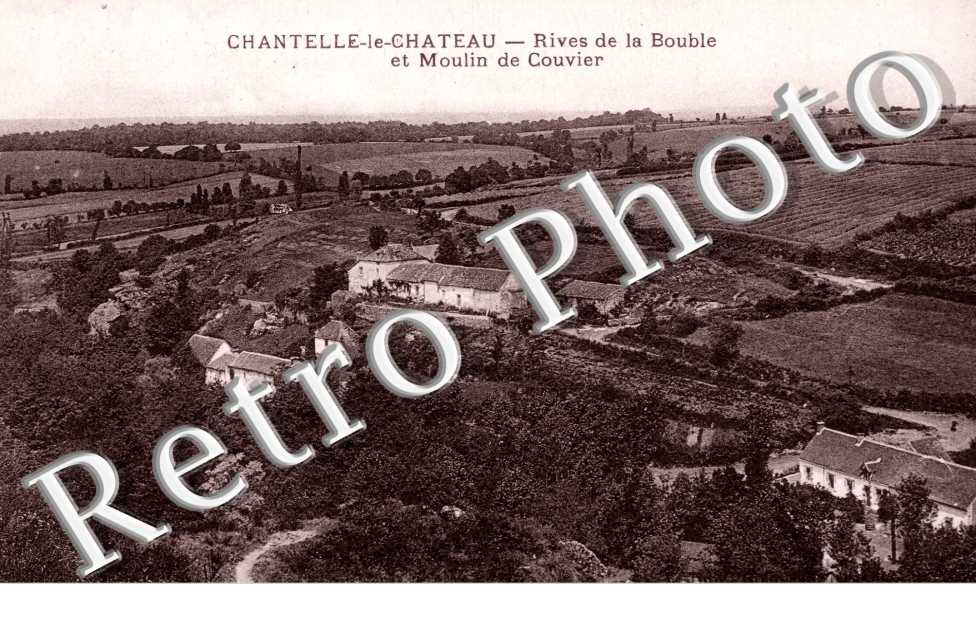 Rives de la Bouble et Moulin de Couvier