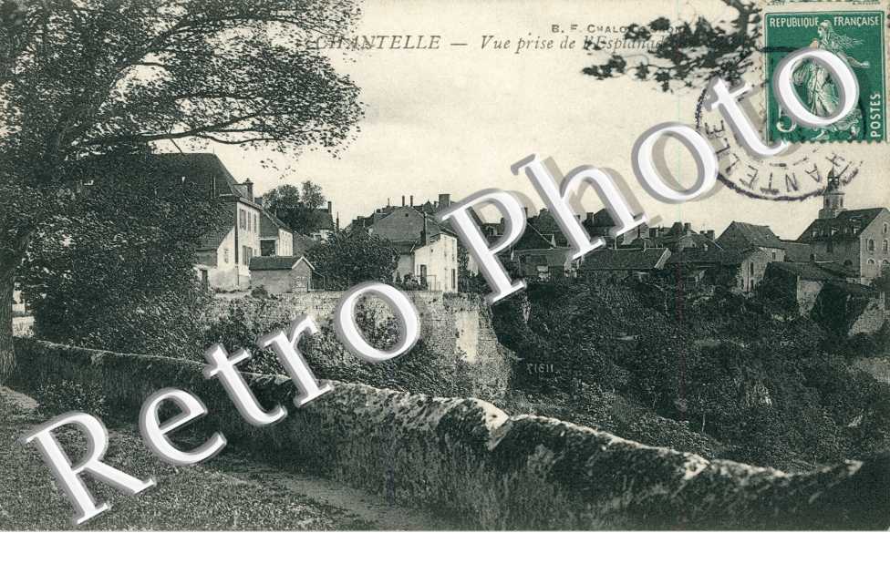 Vue prise de l&#039;Esplanade