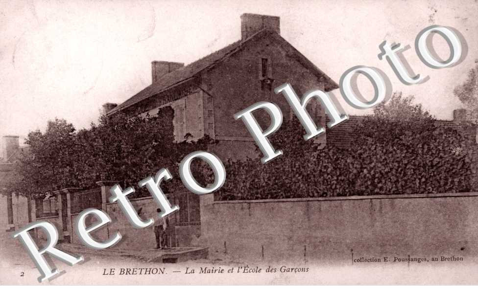 La Mairie et l&#039;Ecole des Garcons