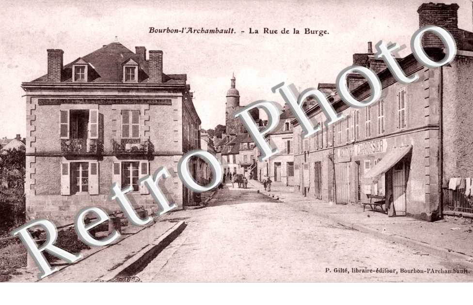 Bourbon-l&#039;Archambault, la Rue de la Burge