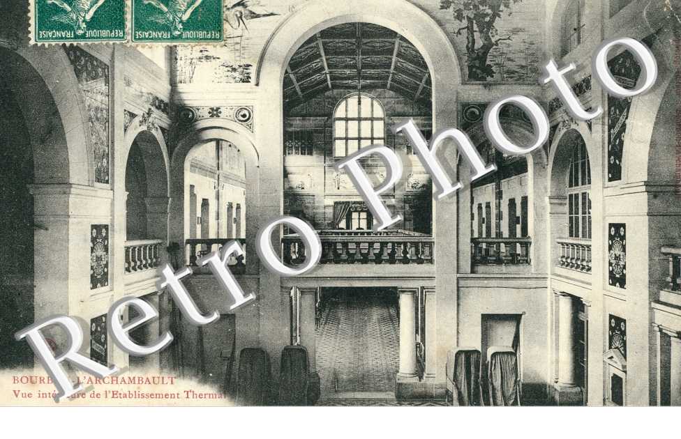 Vue interieure de l'Etablissement Thermal