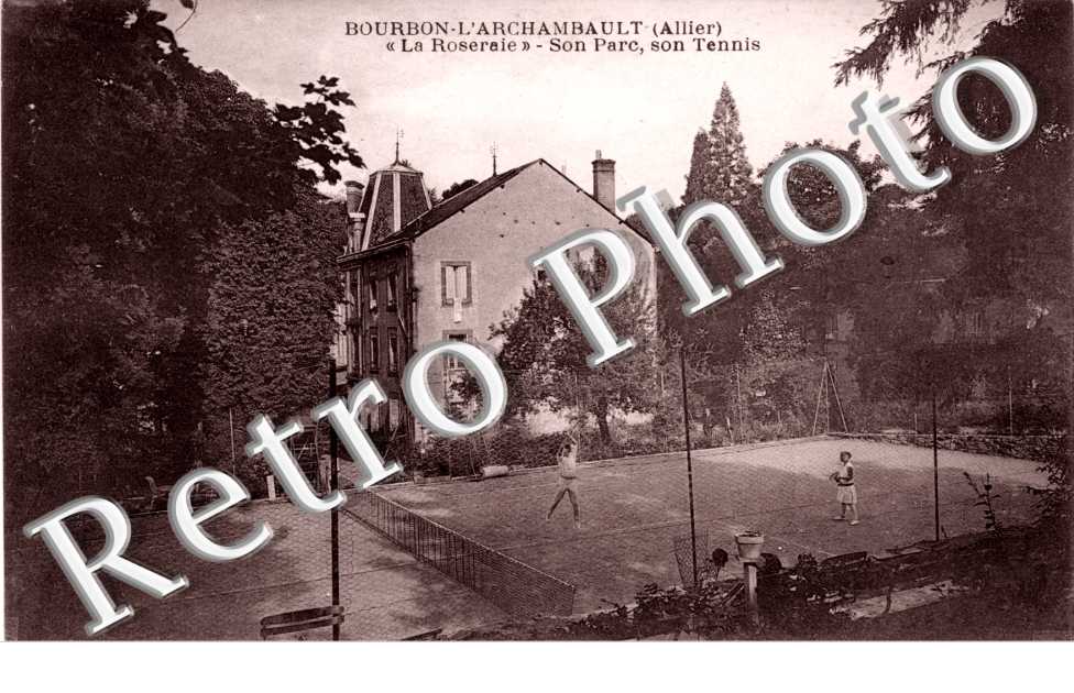La Roseraie, son Parc, son Tennis