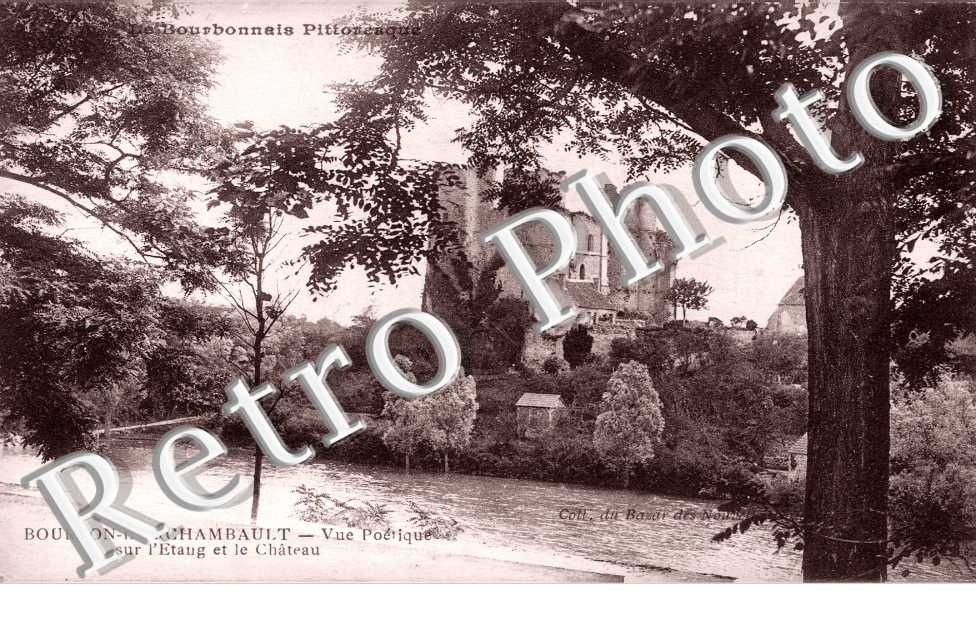 l'etang et le chateau
