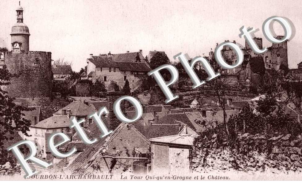 Tour Qui qu'en Grogne et le Chateau