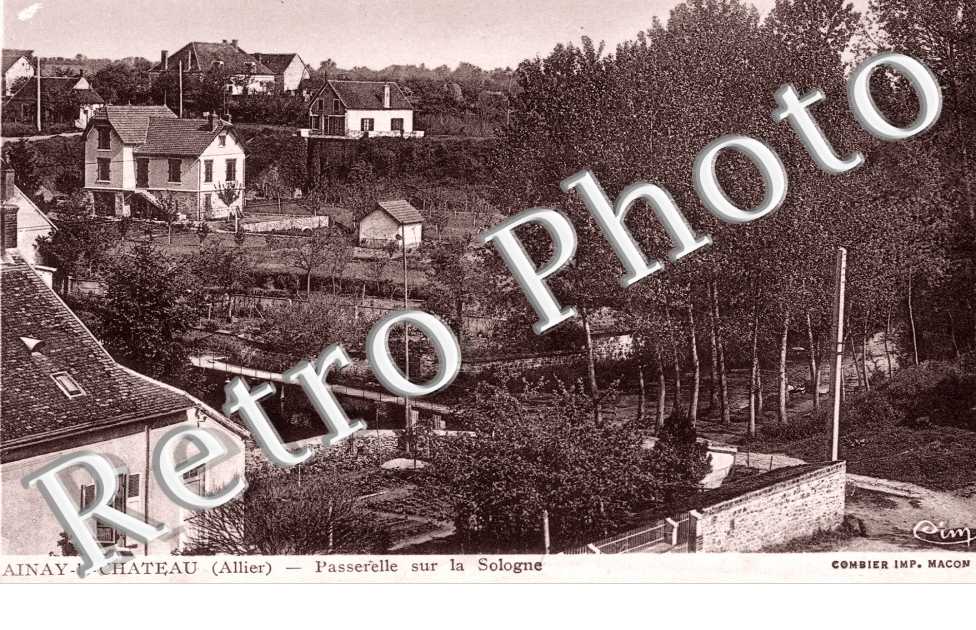 Passerelle sur la Sologne