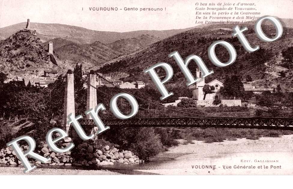 Vourouno - Gento persouno - vue generale et le pont
