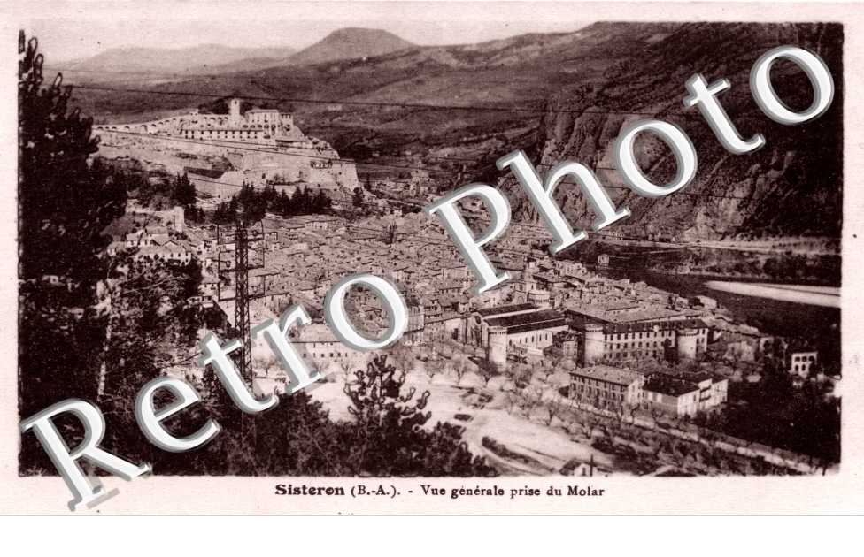 Vue generale prise du Molar
