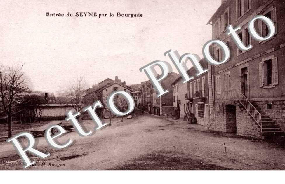 Entree de Seyne par la Bourgade