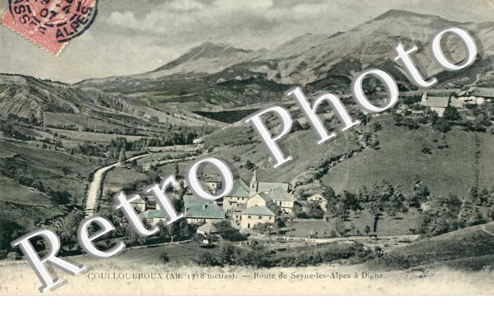 Route de Seyne-les-Alpes - Couilloubroux