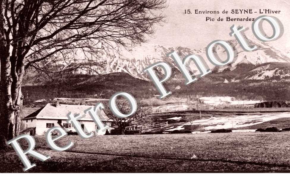 Hiver, pic de Bernardez