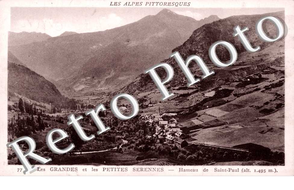 Grandes et petites Serennes - Hameau de St-Paul