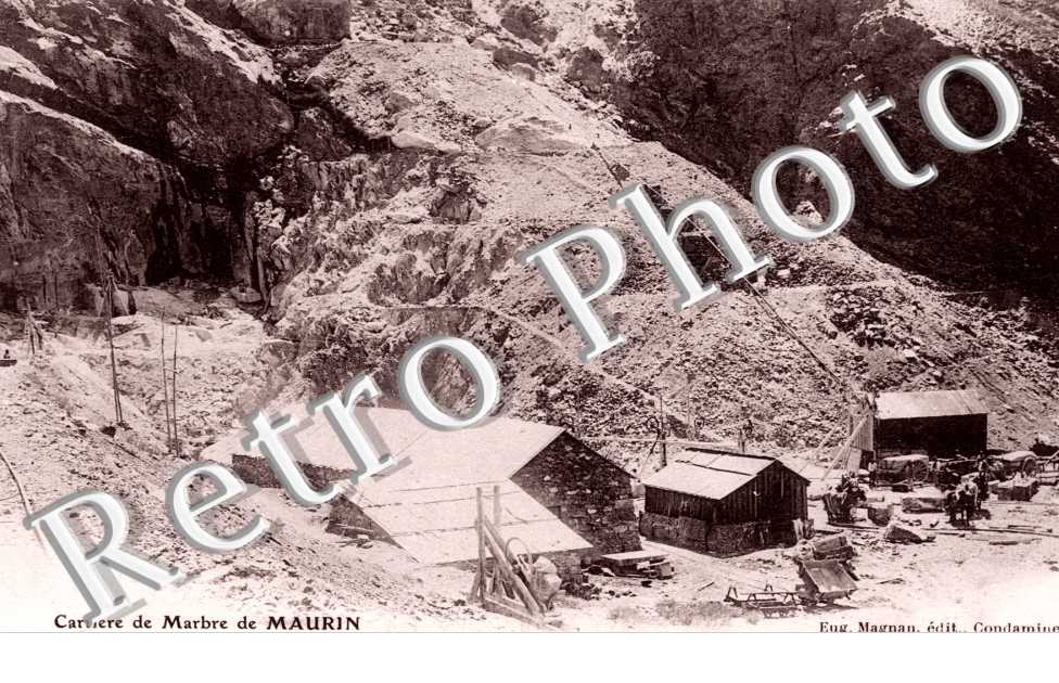 Carriere de marbre de Maurin