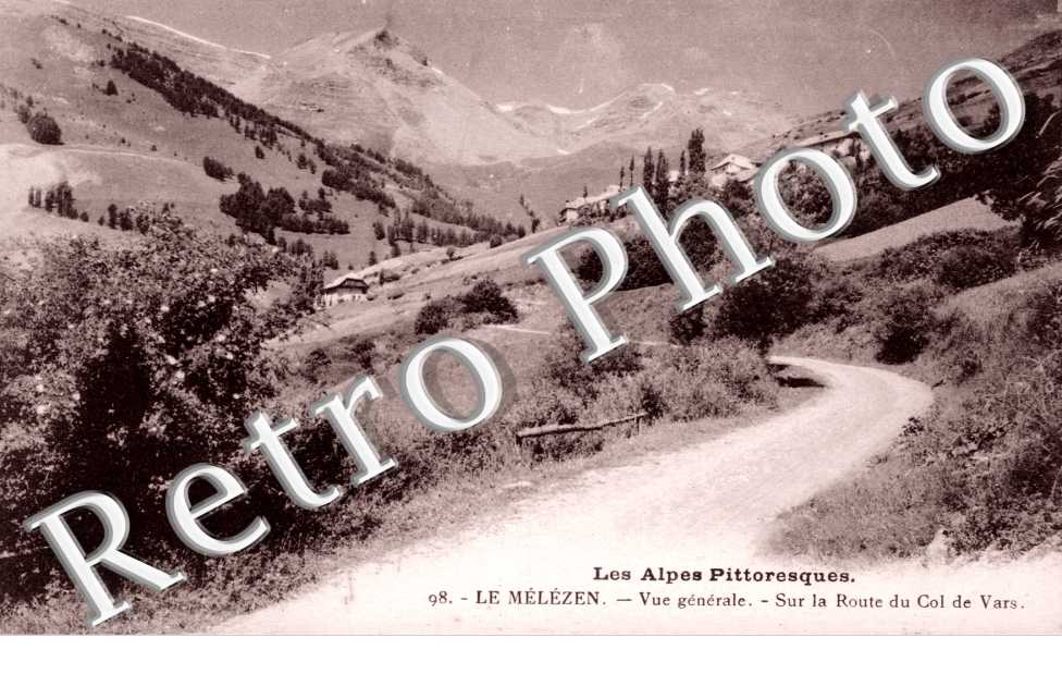 vue generale- sur la route du col de Vars