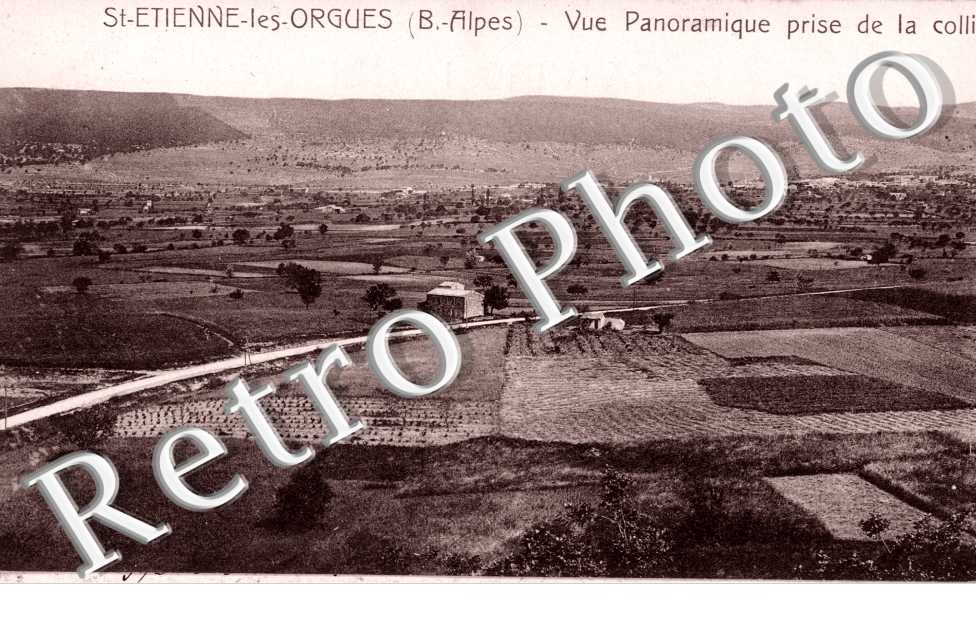 Vue panoramique prise de la colline