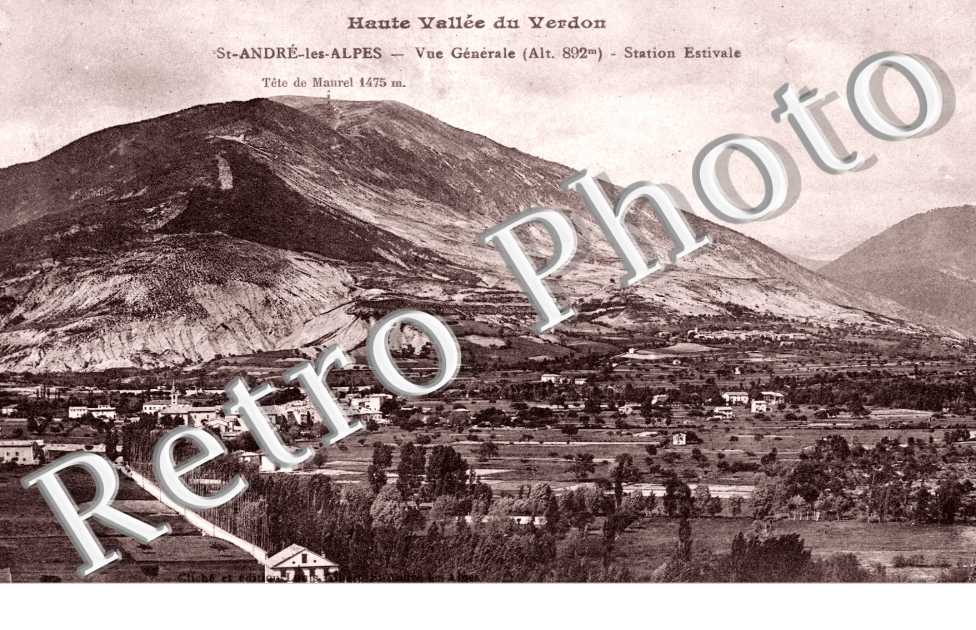 Vue generale - station estivale
