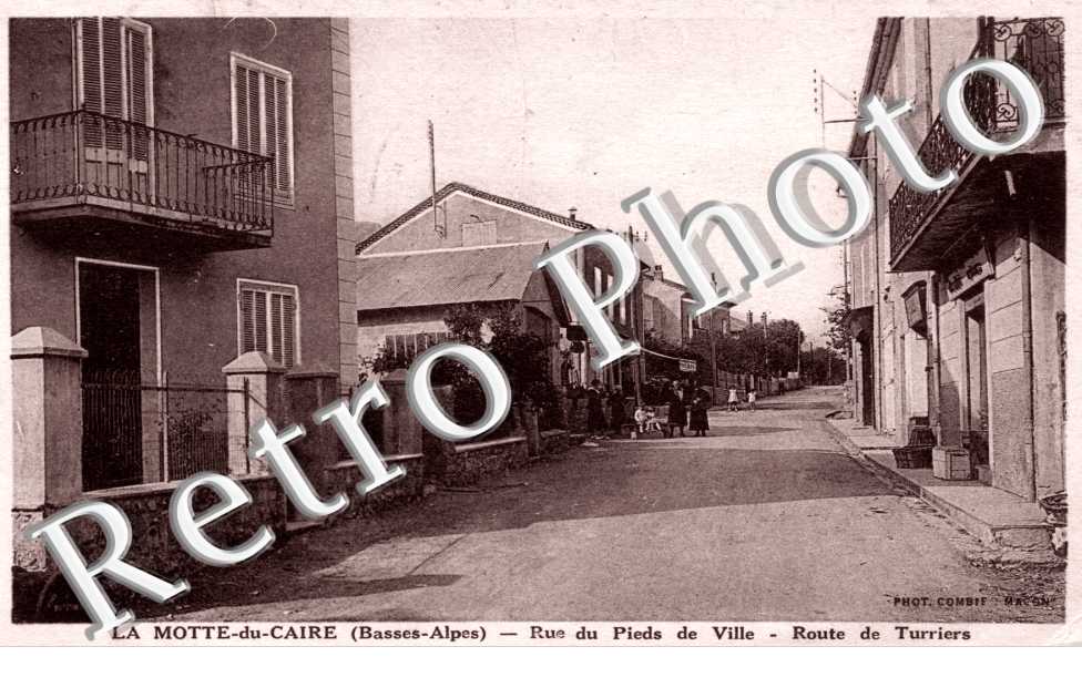 Rue du Pieds de ville - route de Turriers