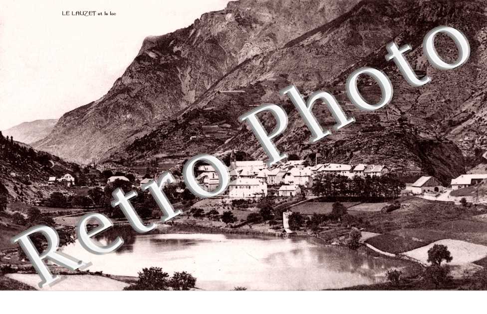 Le Lauzet et le lac