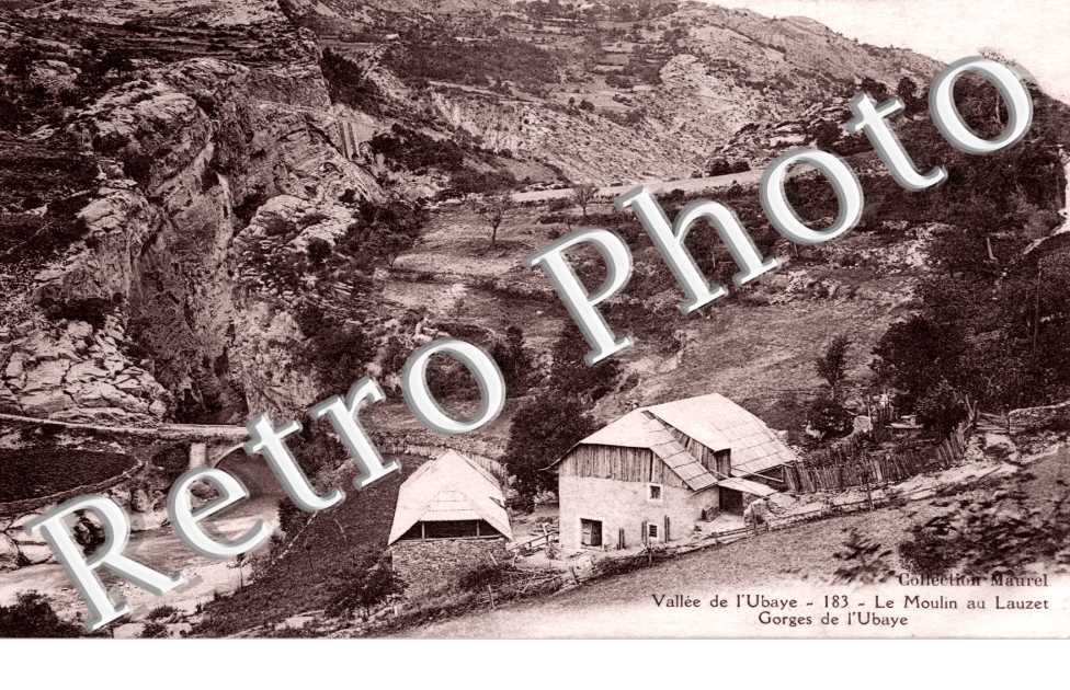 Le moulin - gorges de l'Ubaye