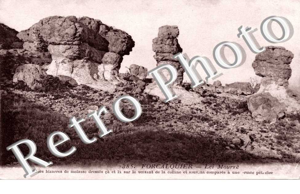 Blocs de molasse