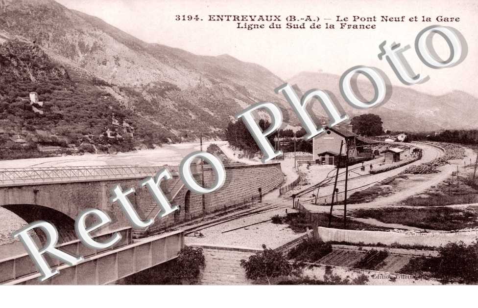 Le pont neuf et la gare
