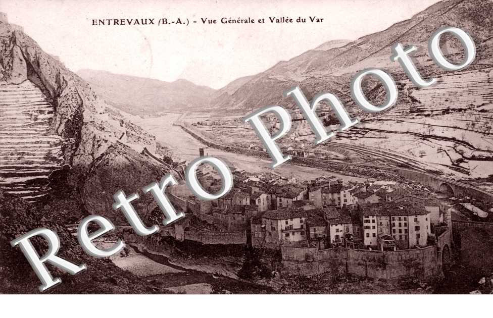 Vue generale et vallee du Var