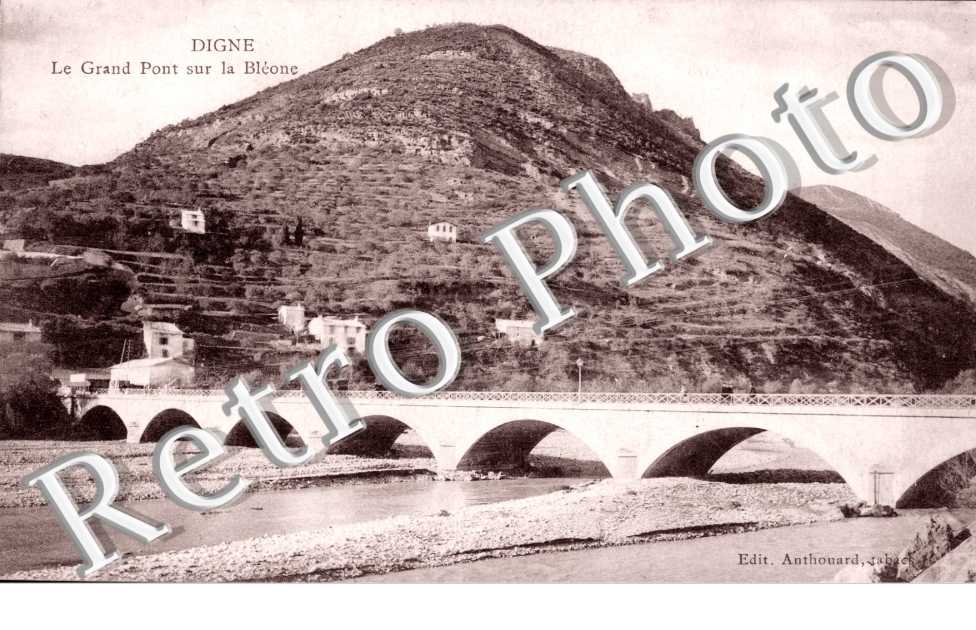 Le grand pont sur la Bleone