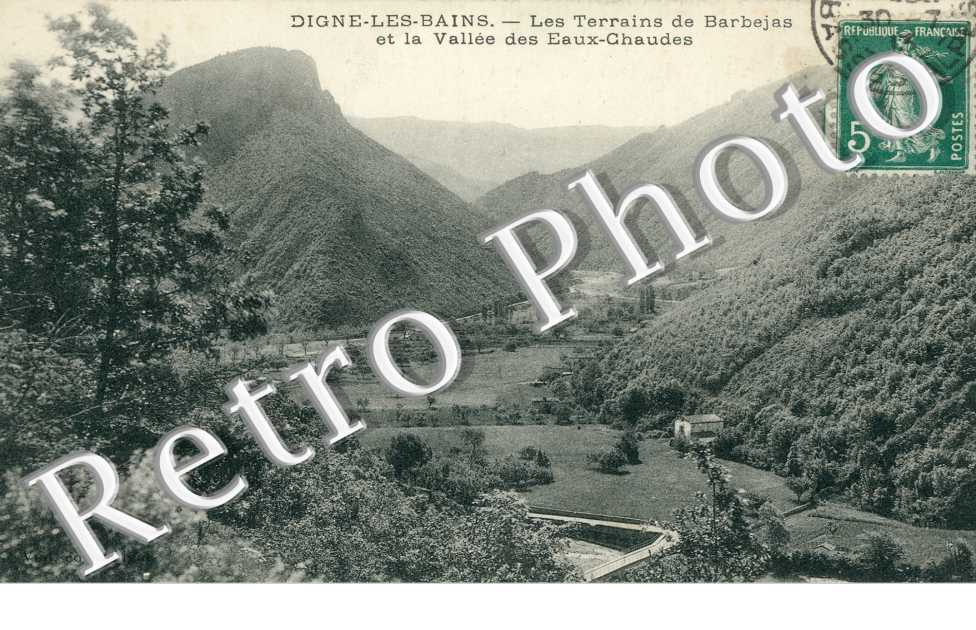 les Terrains de Barbejas et la Vallee des Eaux-Chaudes