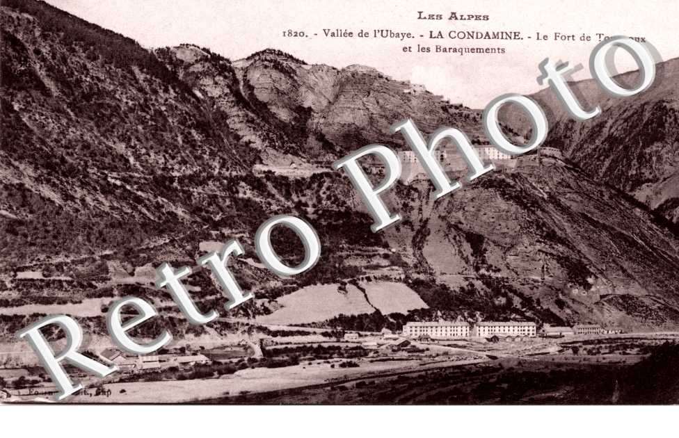 Le fort de Tournoux et les baraquements