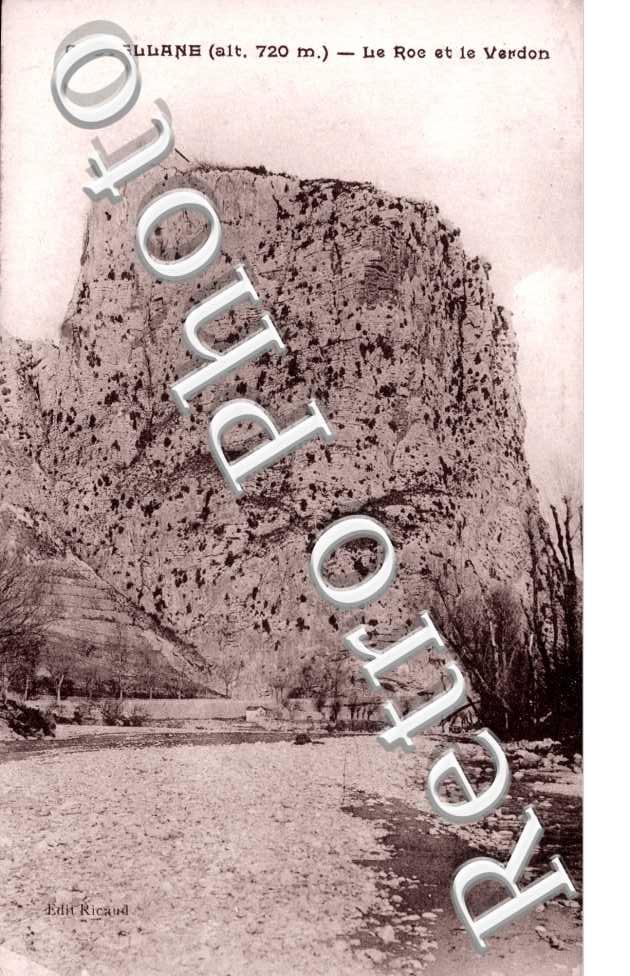 Le roc et le Verdon