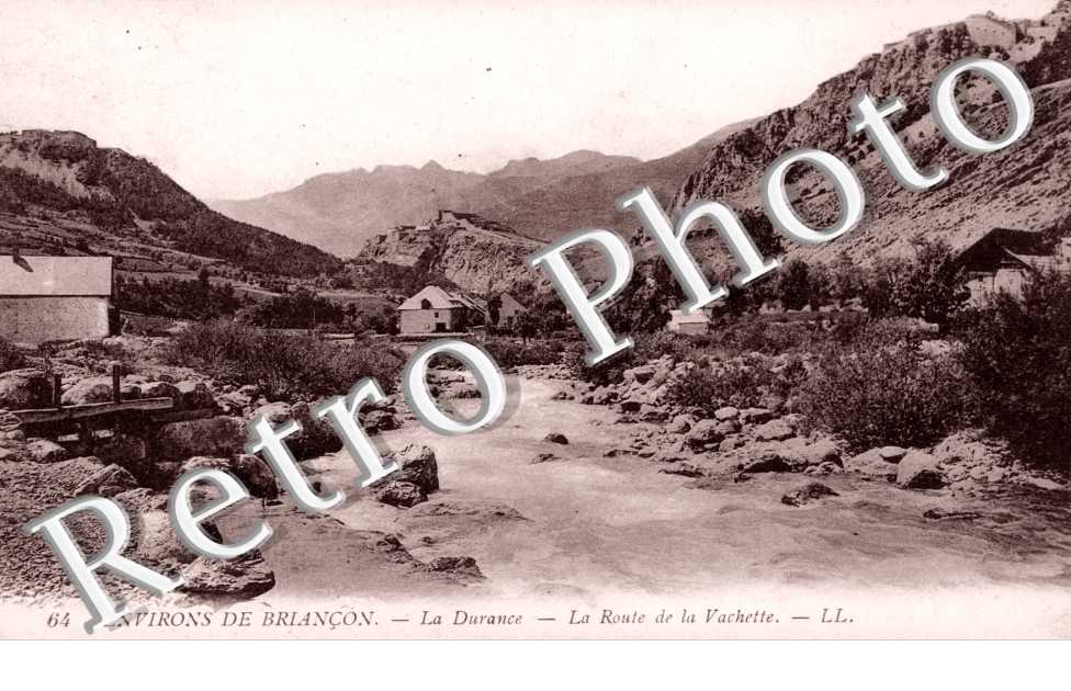 La Durance  - La route de la vachette