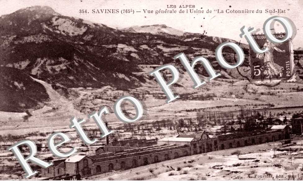 Vue generale de l&#039;usine de la "cotonniere du Sud-Est"