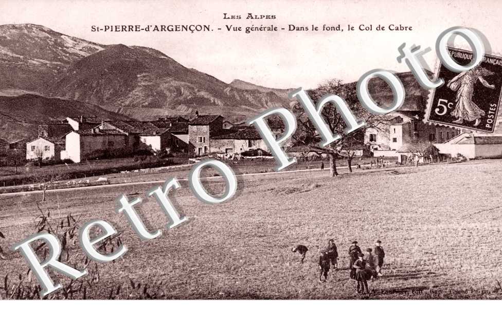 V ue generale - col de Cabre