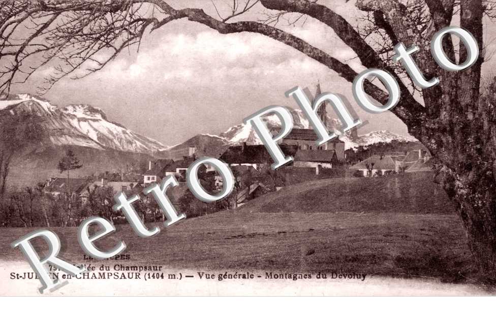Vue generale - Montagnes du Devoluy