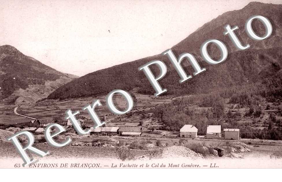 La Vachette et le Col du Mont Genevre