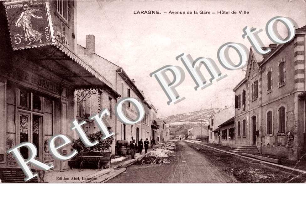 Avenue de la gare - hotel de ville