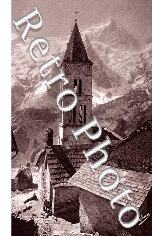 L&#039;Eglise des Terrasses et la Meije