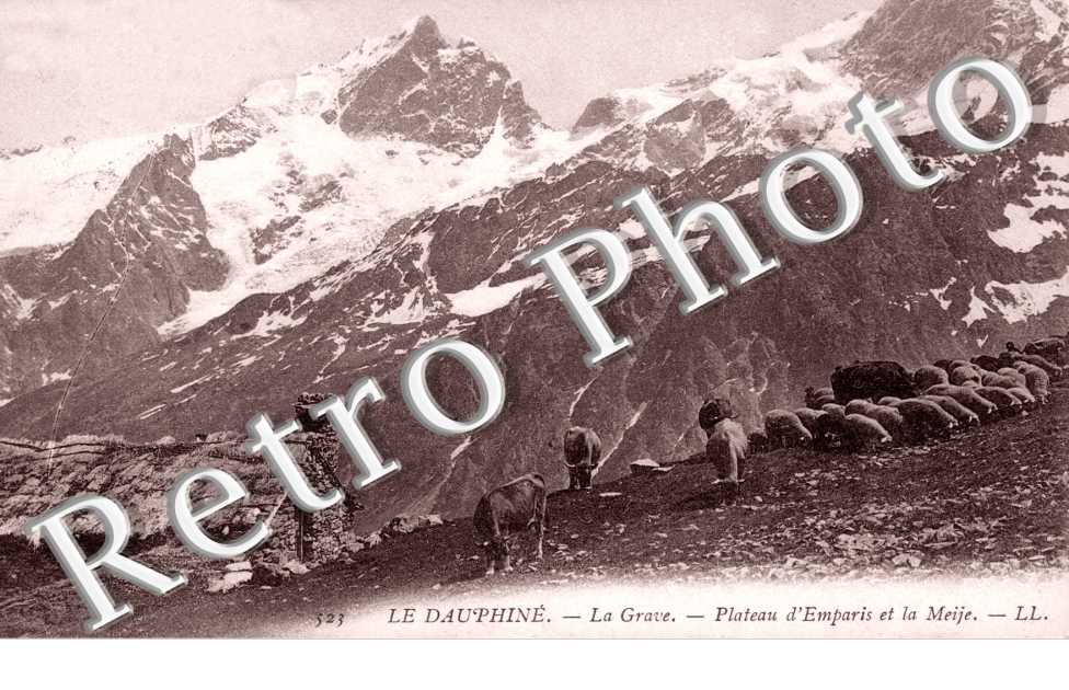 Plateau d&#039;Emparis et la Meije