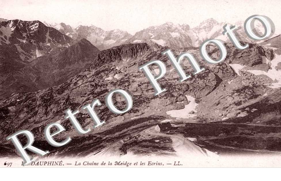 la Chaine de la Meidge et les Ecrins