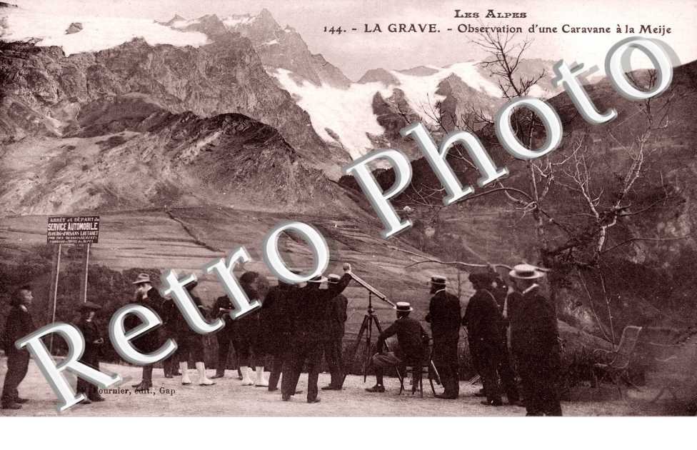 Observation d&#039;une Caravane a la Meije