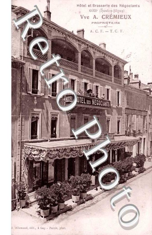 Hotel et Brasserie des negociants Vve A Cremieux
