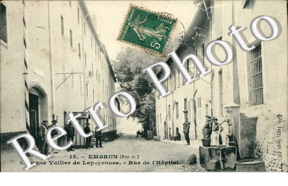 Caserne Vallier de Lapeyrouse et Rue de l'Hopital