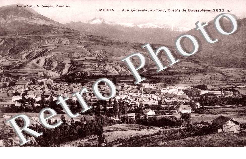 Vue Generale, les Cretes de Boussolene