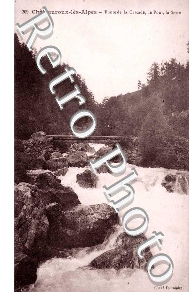 Route de la Cascade, le Pont, la Serre
