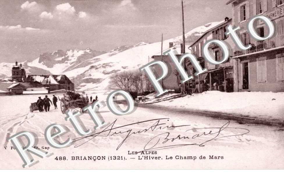 L&#039;Hiver, le Champ de Mars