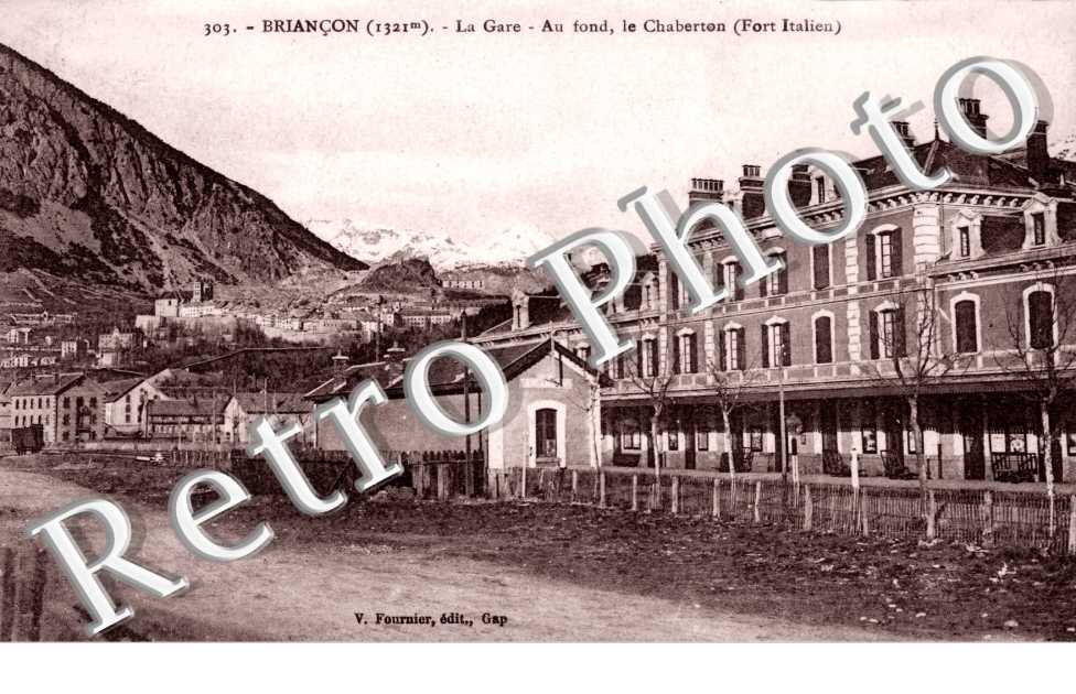 la Gare, le Chaberton (Fort Italien)